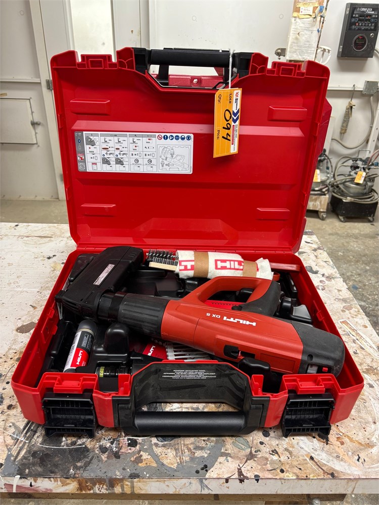 Hilti "DX5" Nail Gun as pictured
