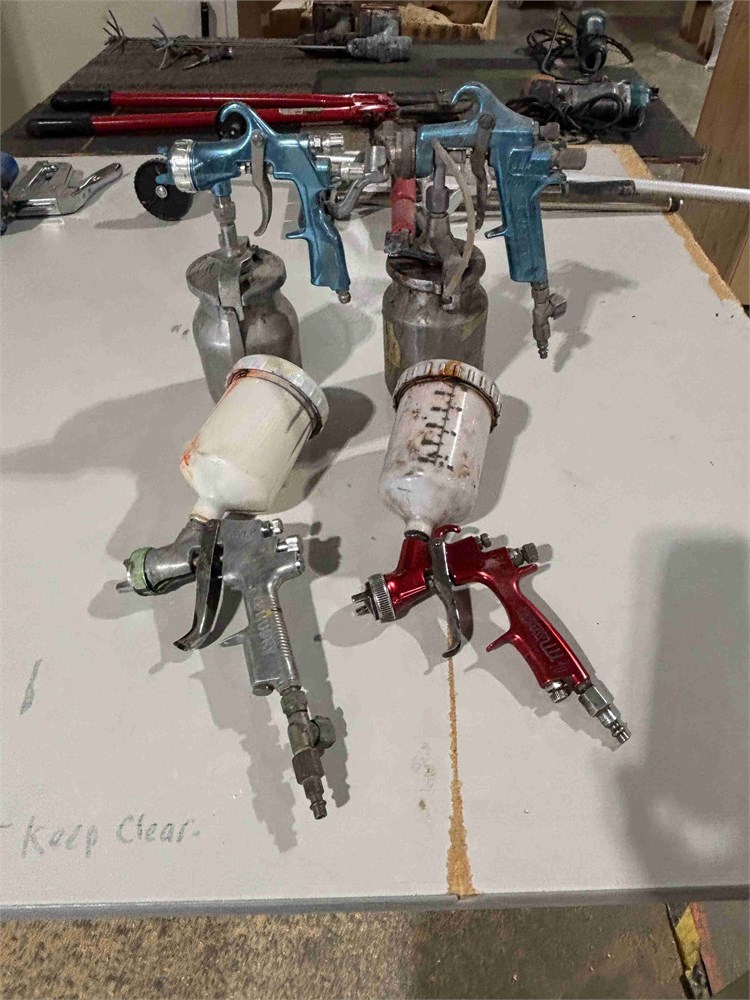 Spray Guns Qty. (4)