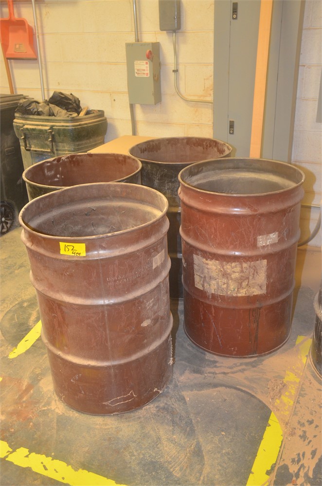 55 gallon drums (Qty. 4)