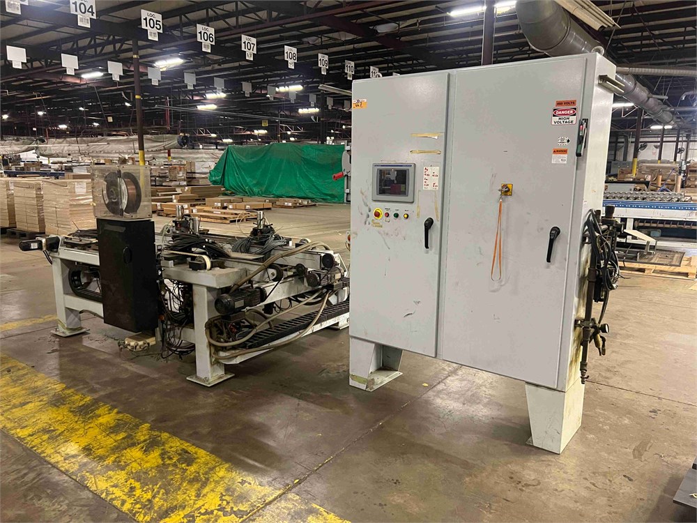 Feed Through Pin Nailing Machine