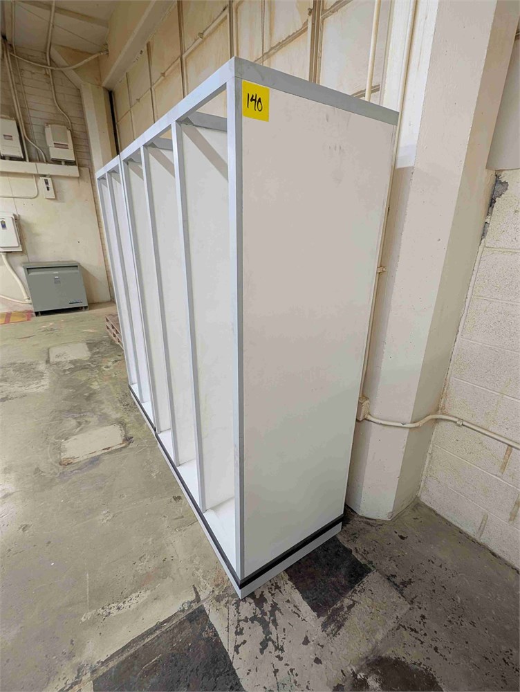 2 wardrobe cabinet sections