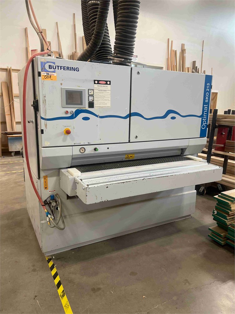 Butfering "SKO 213 RC" 2 Head Wide Belt Sander