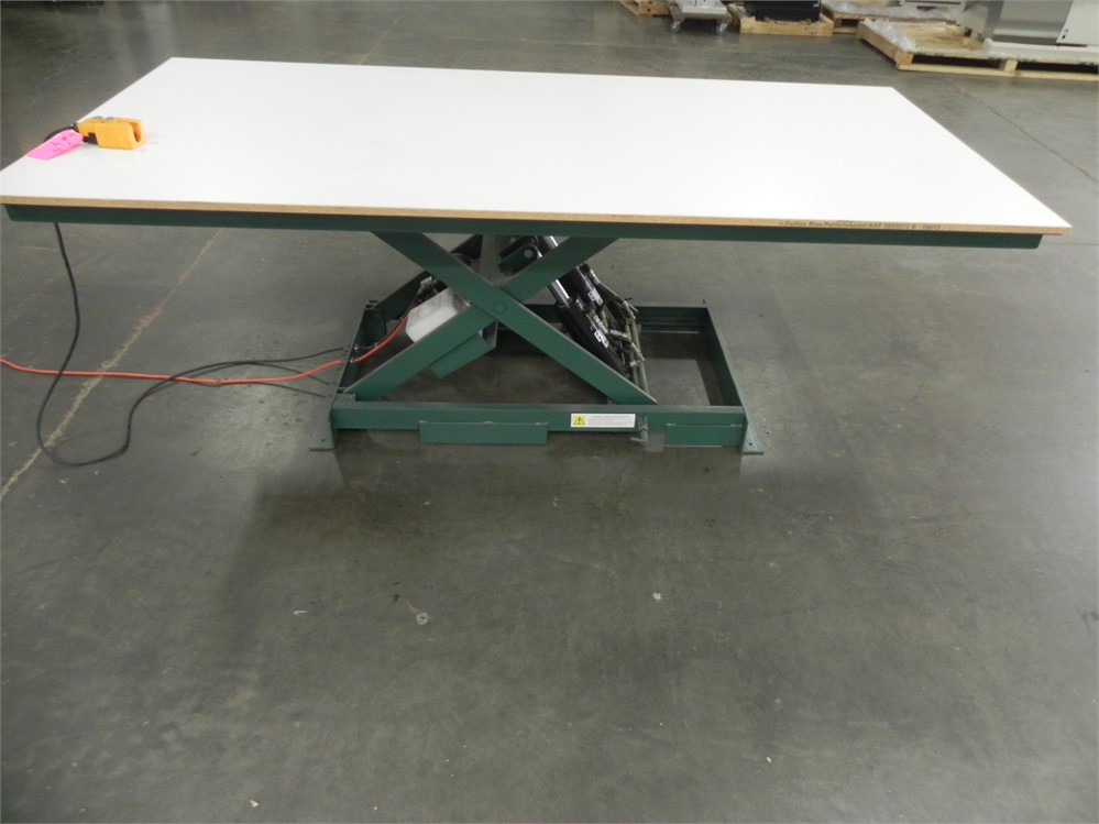 MARCON WOODWORKING "M-2500-3" 3000 LB. LIFT TABLE, YEAR 2019