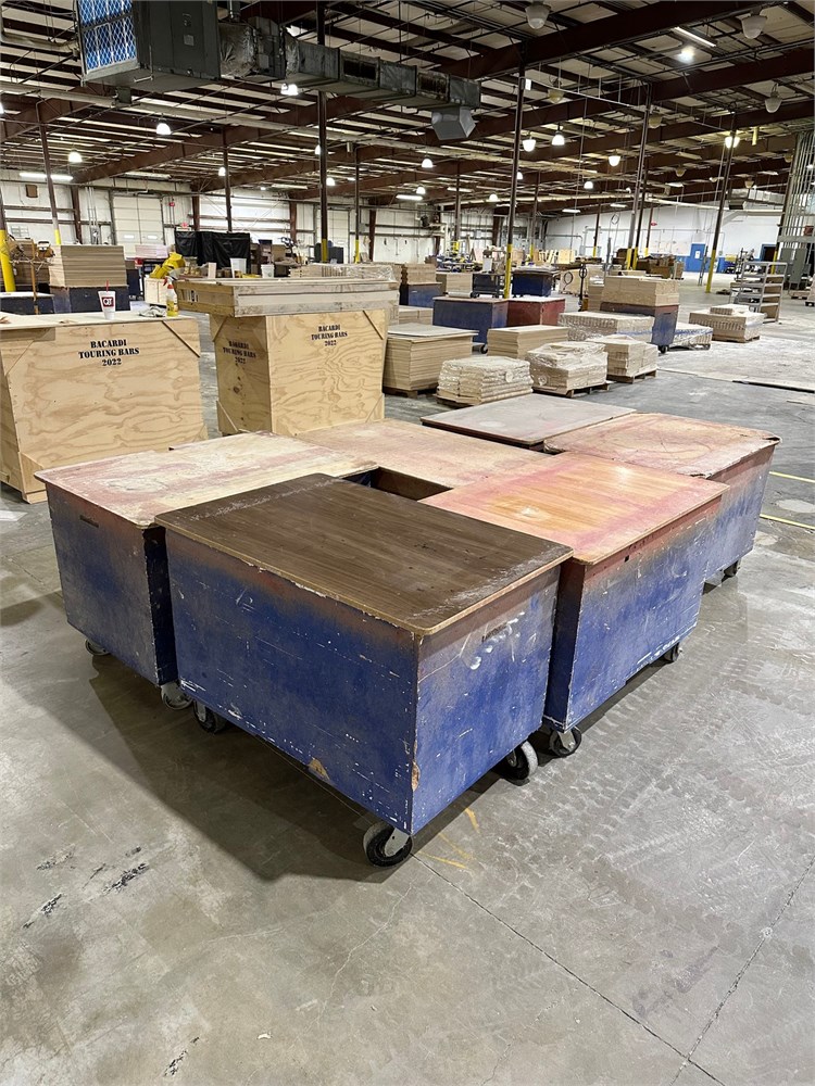 Assembly Carts - Various Sizes - Qty (6)