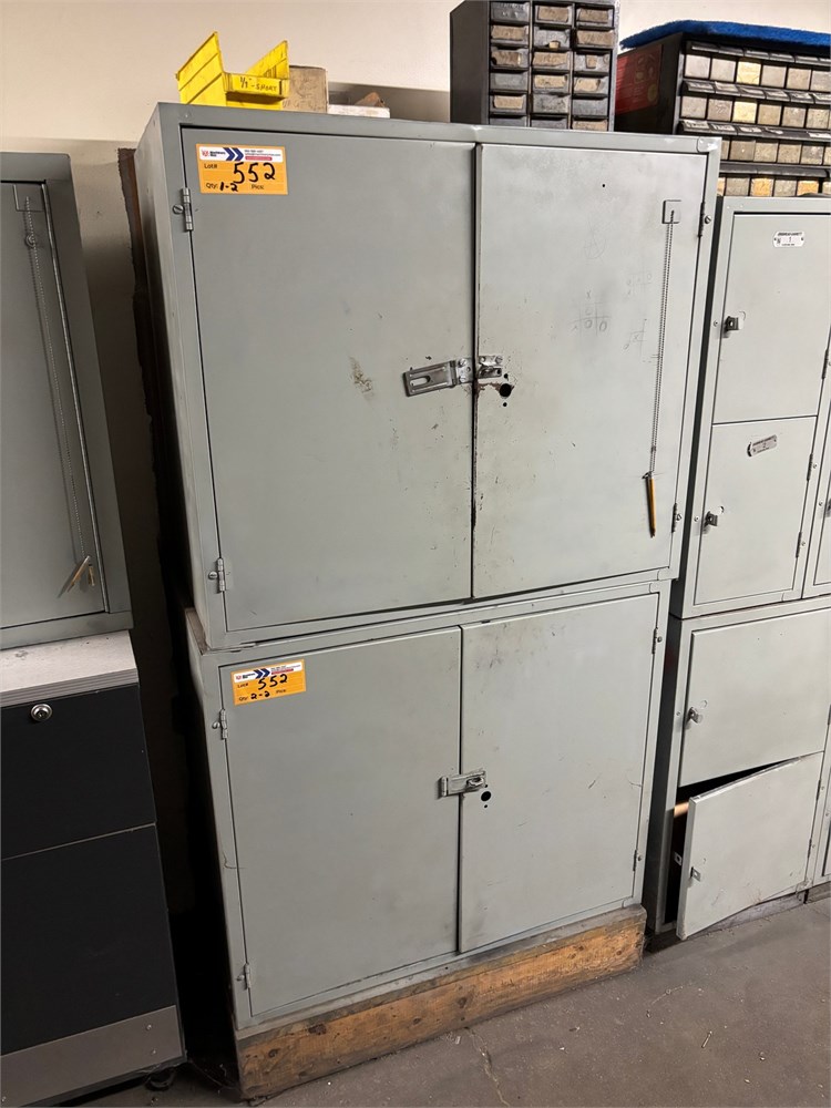 Lot of cabinets & Contents (Qty2) as pictured