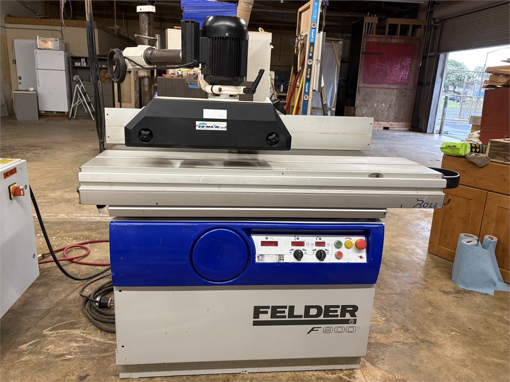 FELDER "F900" SLIDING TABLE SHAPER
