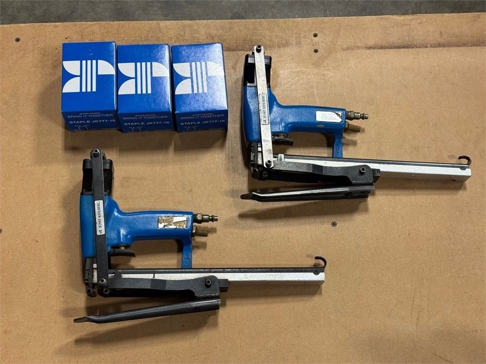 (2) Boxes of Staplers w/Gun