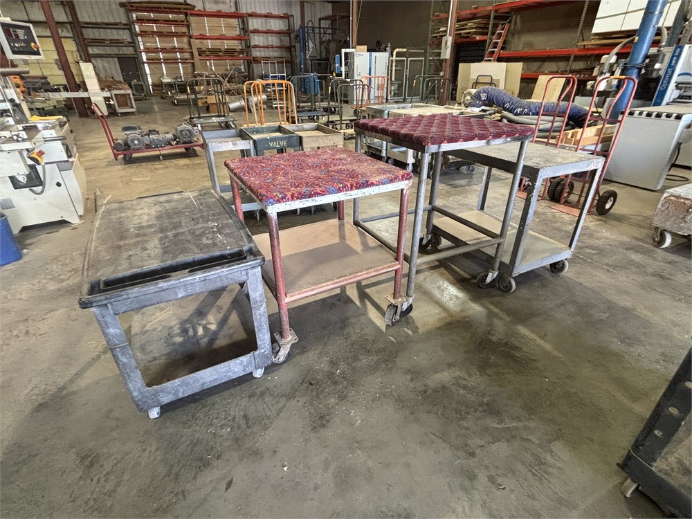 (4) Shop Carts - As Pictured