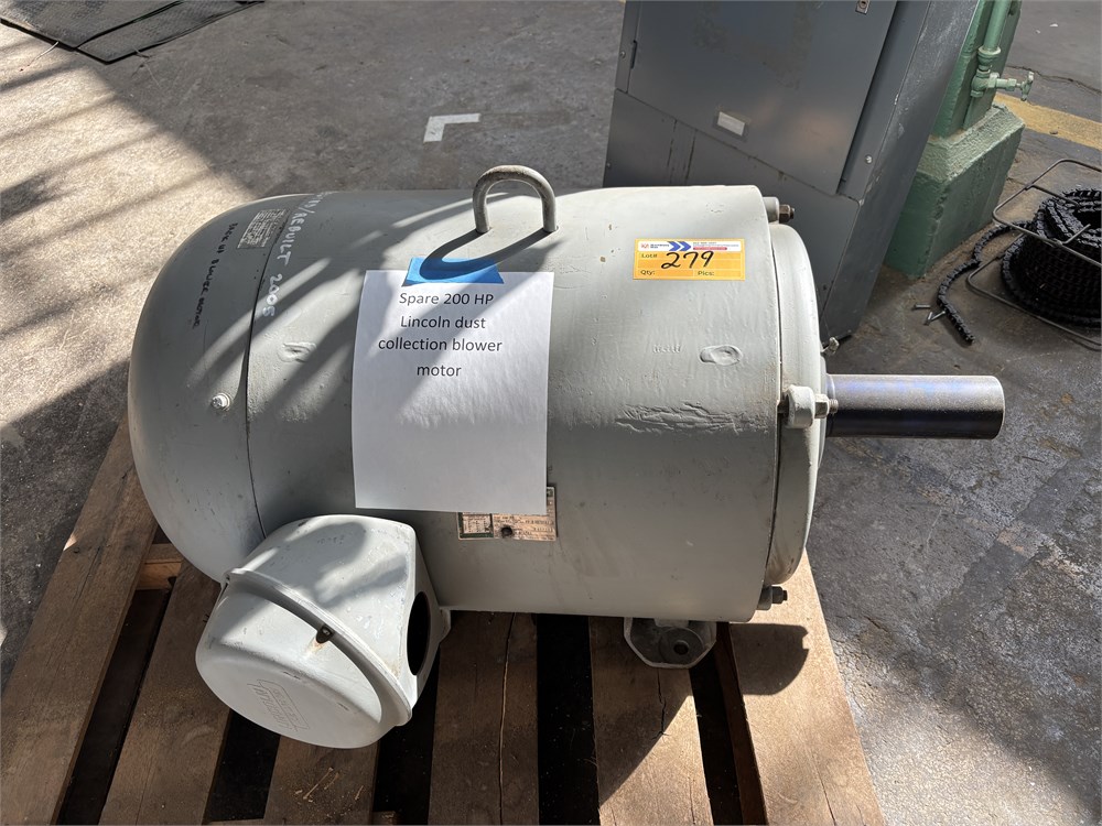 Lincoln Dust Collector Motor
