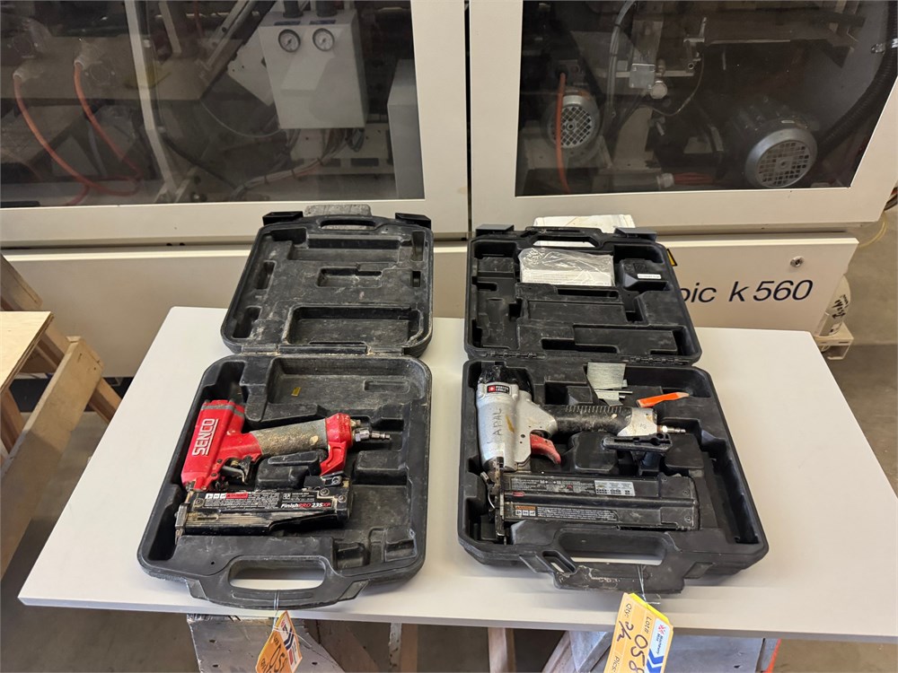 Lot of Pneumatic Staple/Nail Guns - as pictured - Qty (2)