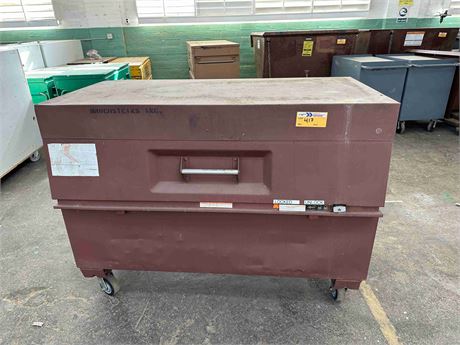Lot - Steel Jobsite Tool Box | Place Your Bid at MachineryMax