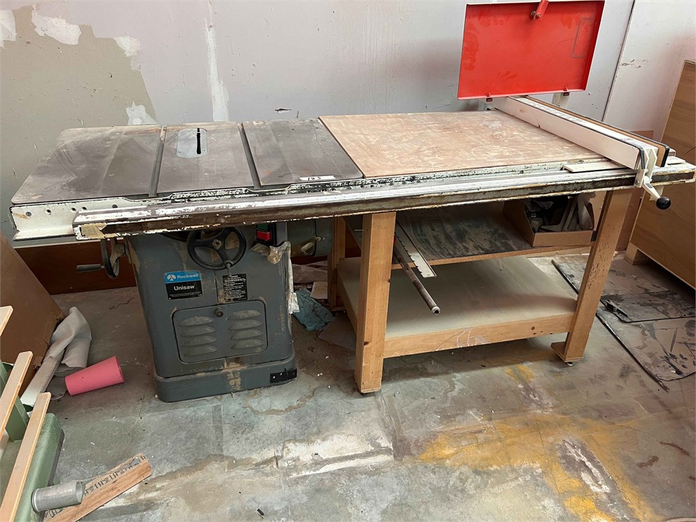 Rockwell "Unisaw" table saw