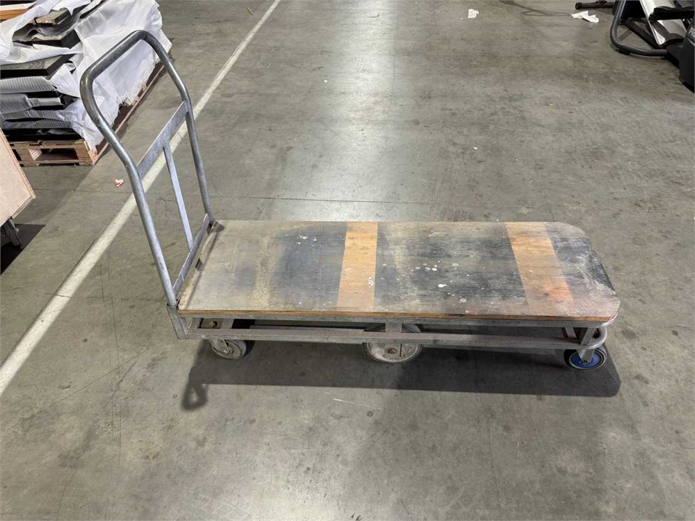 6 wheel material cart