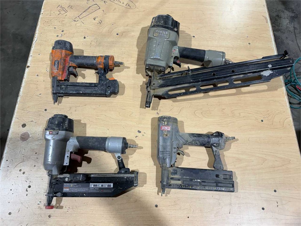 (4) Pneumatic Nailers
