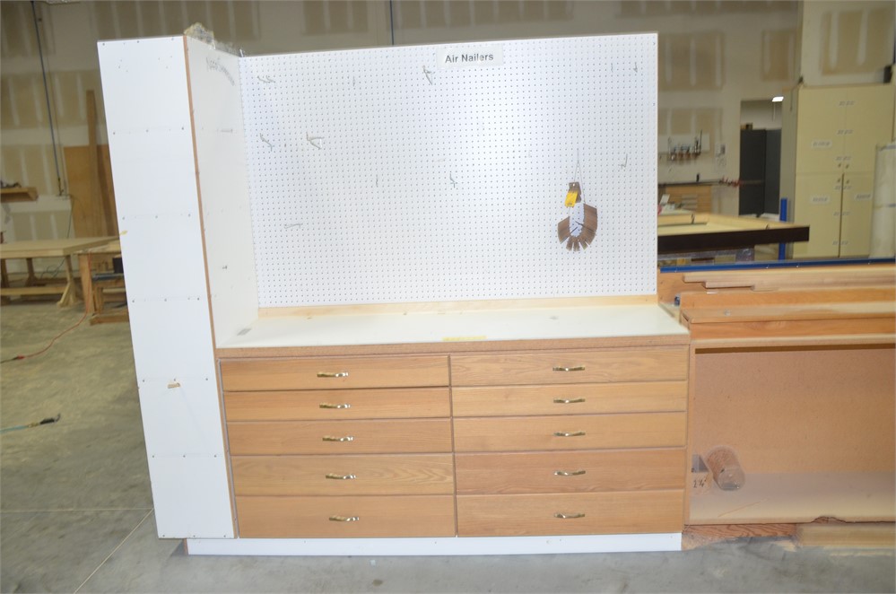 Storage cabinets and contents