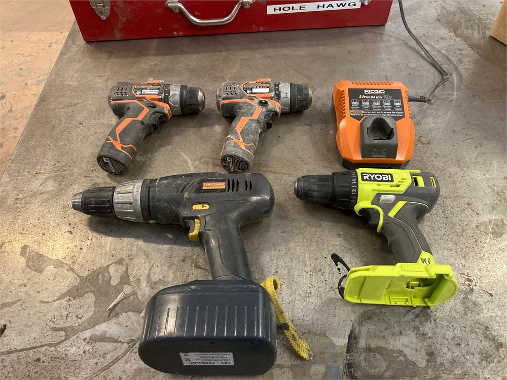 Cordless drills