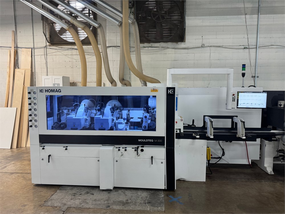Homag "Mouldteq M-300" Moulder - CNC ATS - 6-Head (2021)