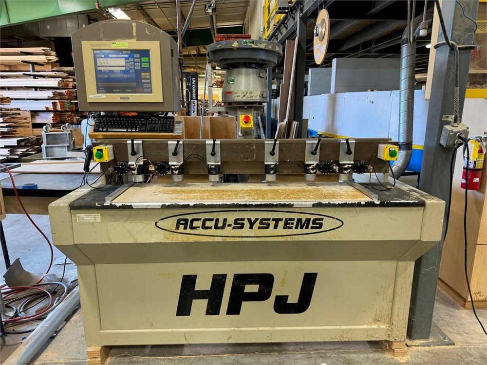 Accu-Systems "HPJ-5" CNC Bore and Dowel Machine