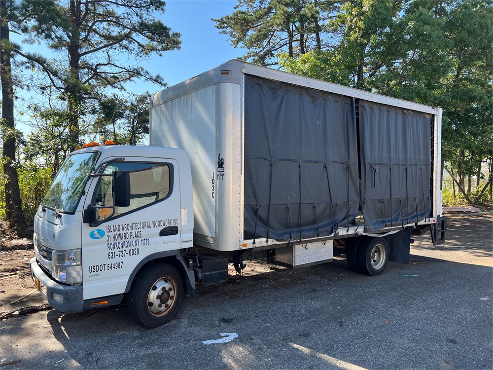 Mitsubishi "FUSO FE 180" Curtainside Delivery Truck