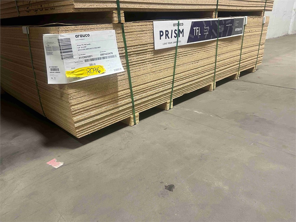 5/8" x 5' x 9' Laminated Particle Board