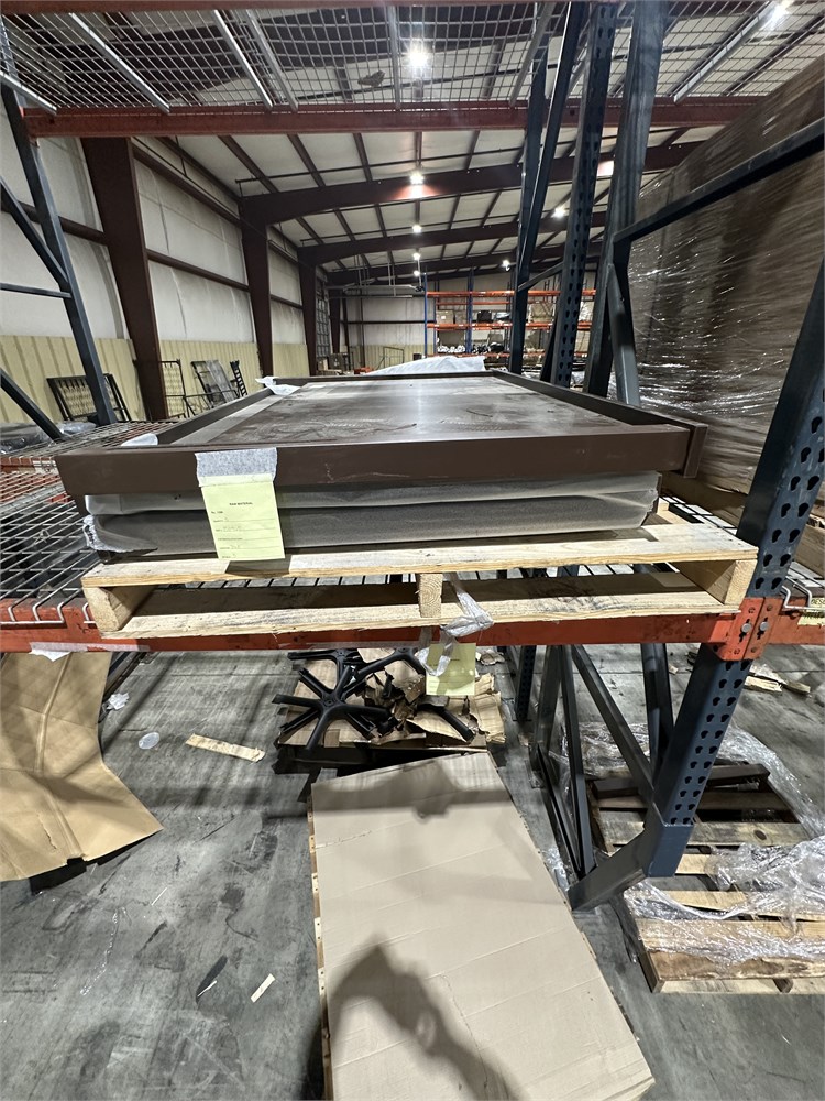 Contents of area and pallet racks not included