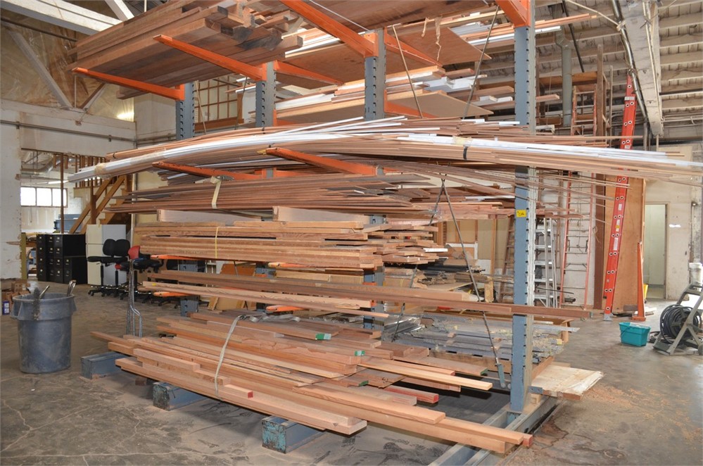 Lumber on Rack as pictured - No Rack