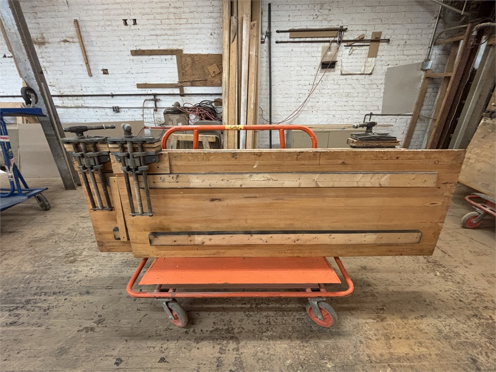 Panel Cart w/Work Tops