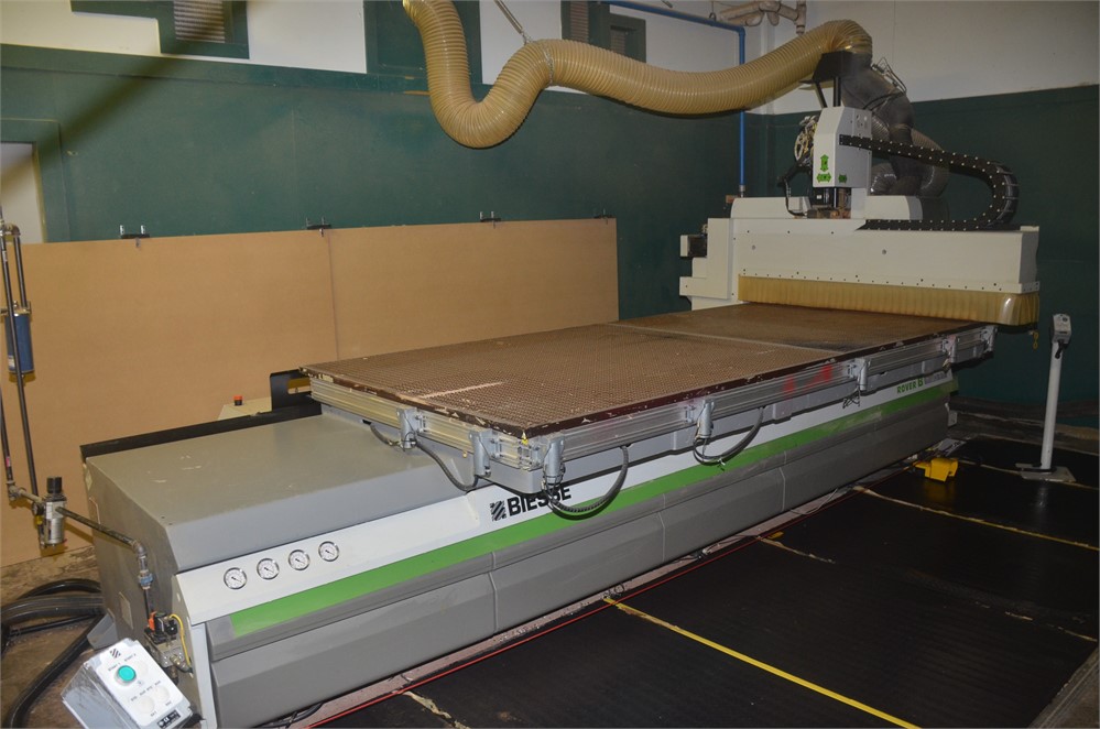Biesse "Rover B 7.40FT" flat table CNC Router