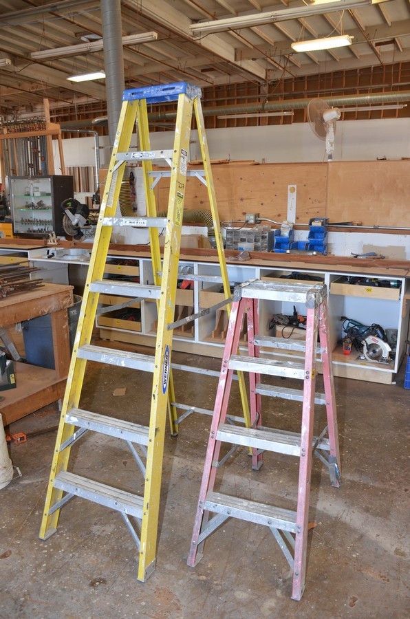 Qty (2) Step Ladders