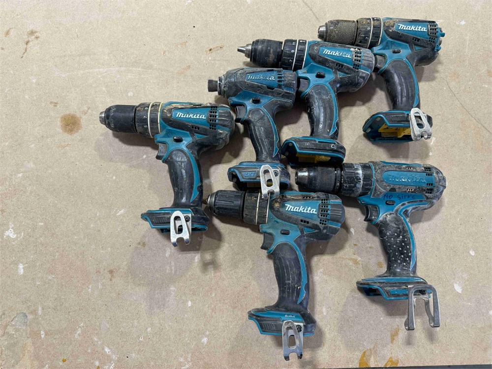 Makita Cordless Drills Qty. (6)