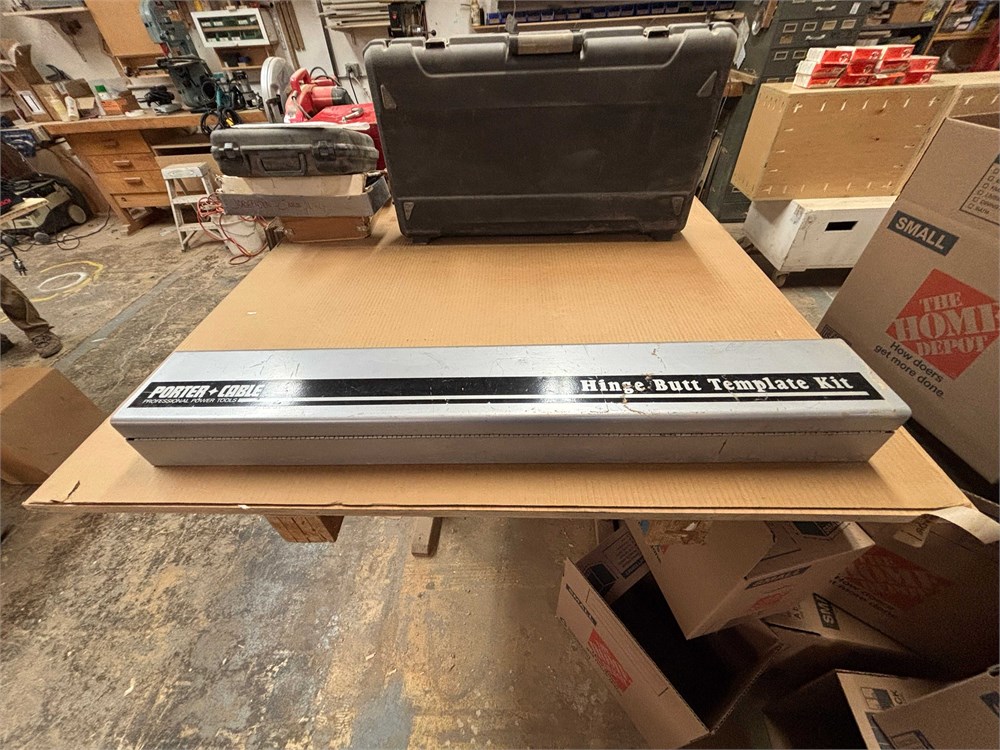 Porter Cable hinge butt template