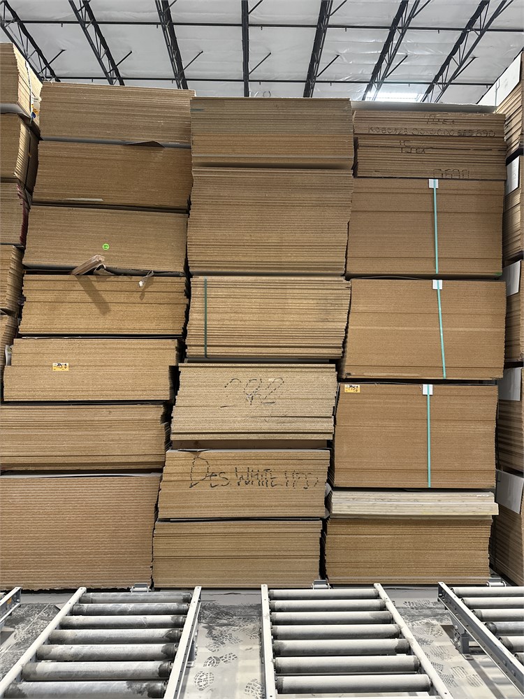 (6) Bundles of Particleboard Panels