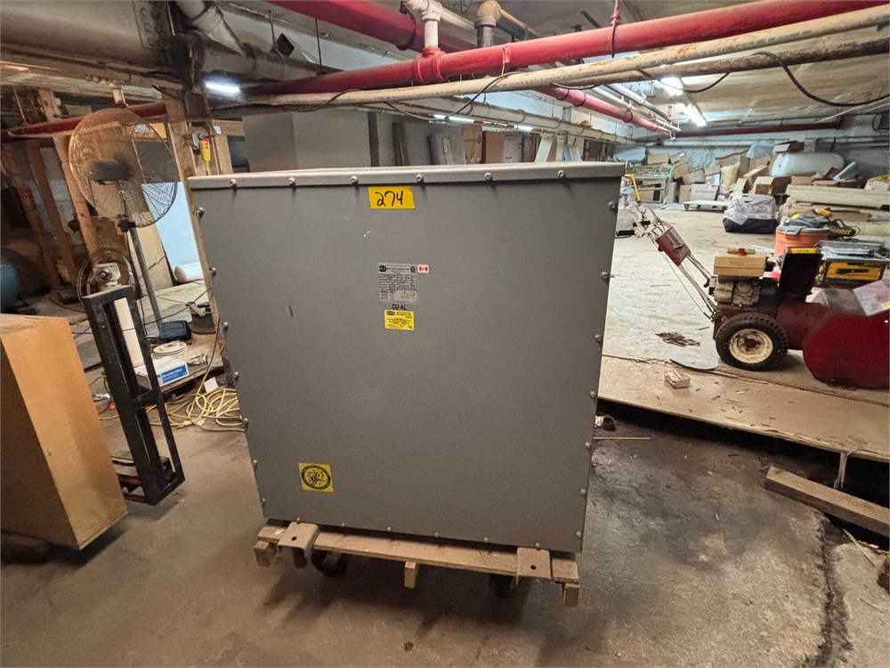 Bruce Electric Equipment 75 KVA Transformer