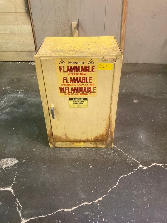 Justrite "12 GAL" Flammable Storage Cabinet