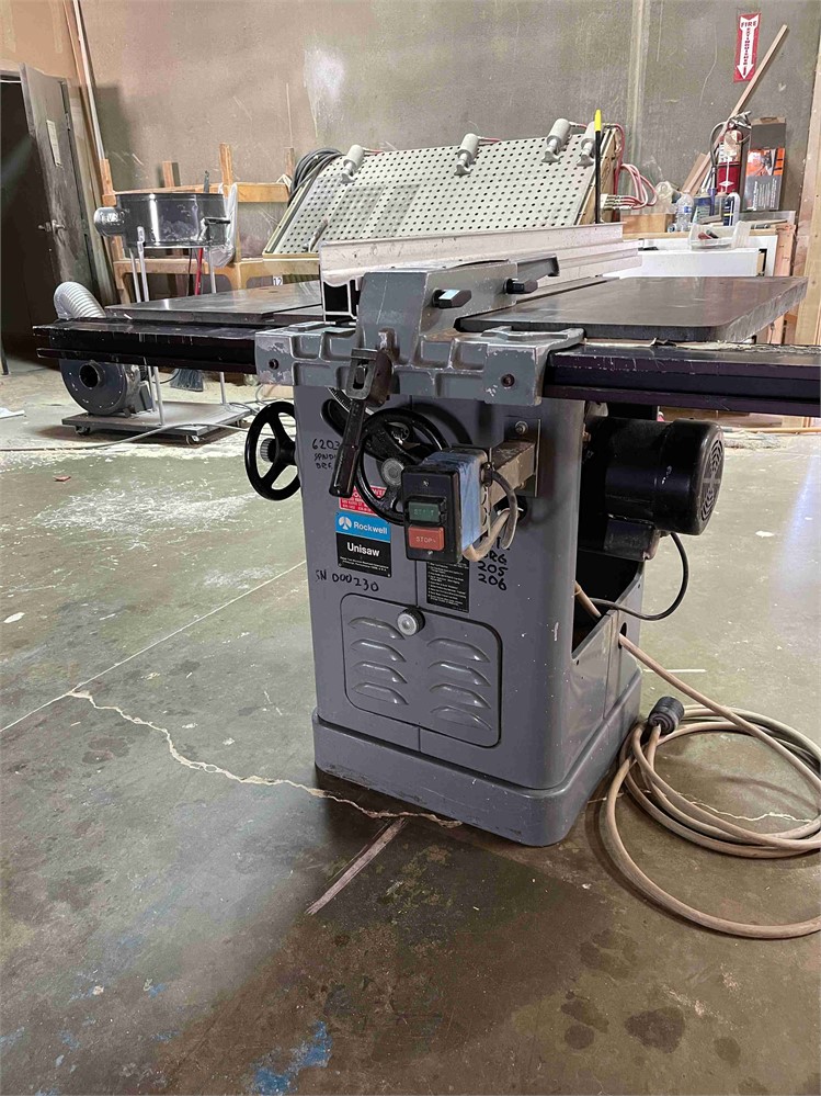 Rockwell "Unisaw" Table Saw