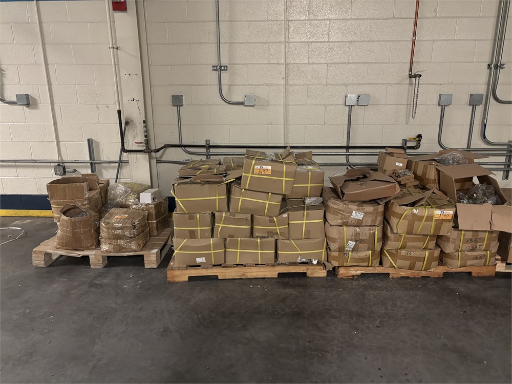 (3) Pallets of Cabinet Hardware