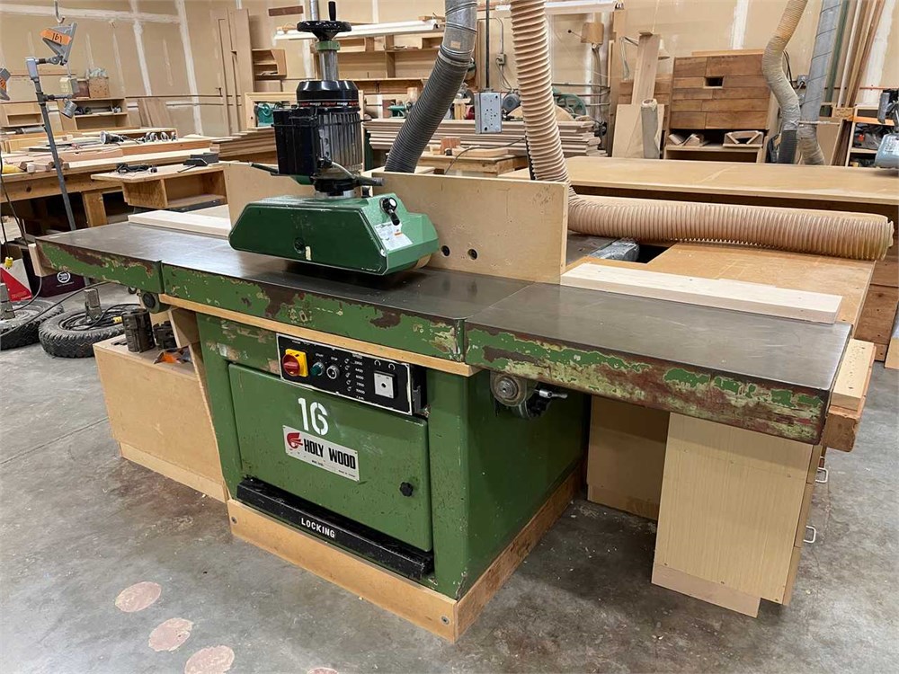 Holy Wood Shaper with Maggi "Steff 2048" Power Feeder