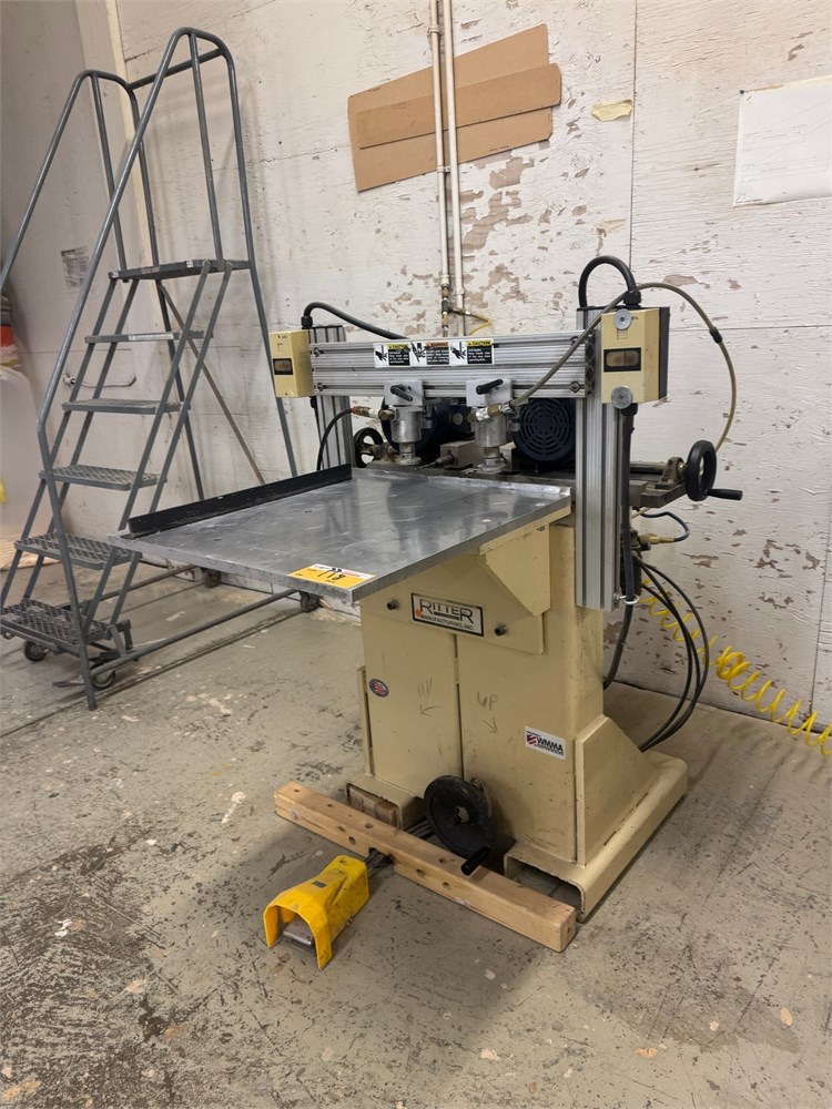 Ritter "R802314" Double Spindle Horizontal Borer