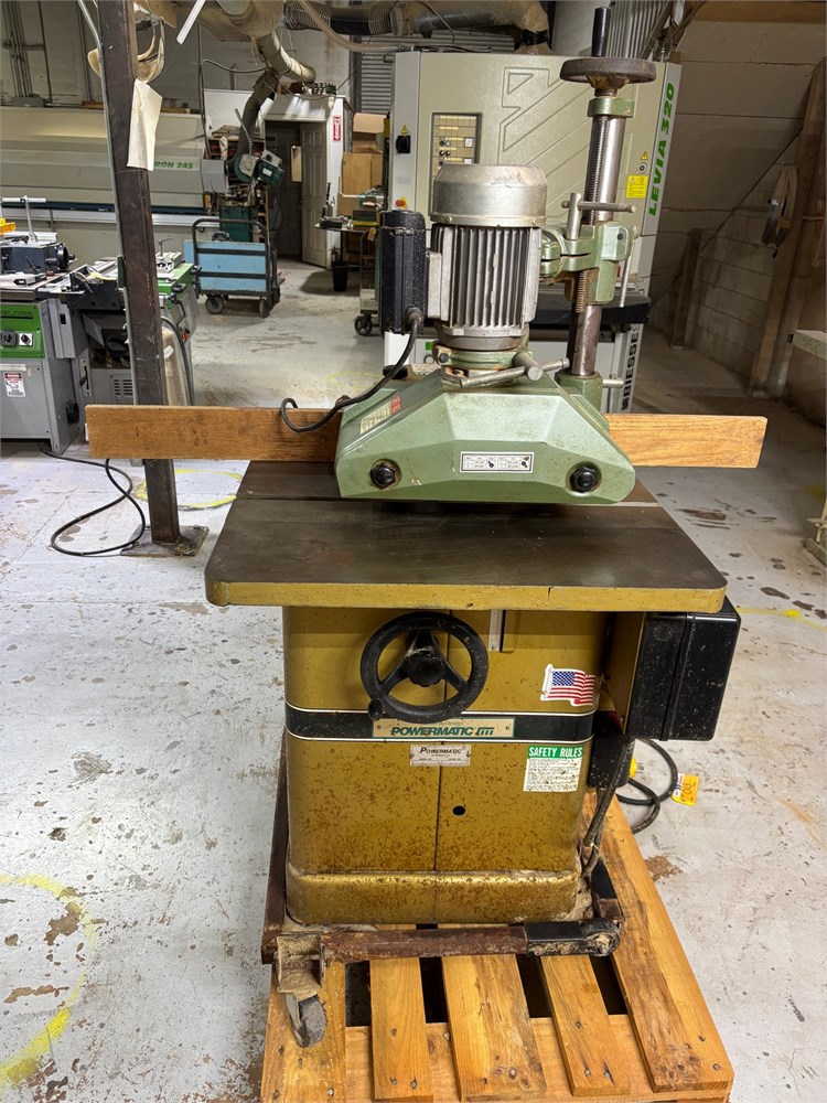 Powermatic "27" Shaper with Powerfeeder