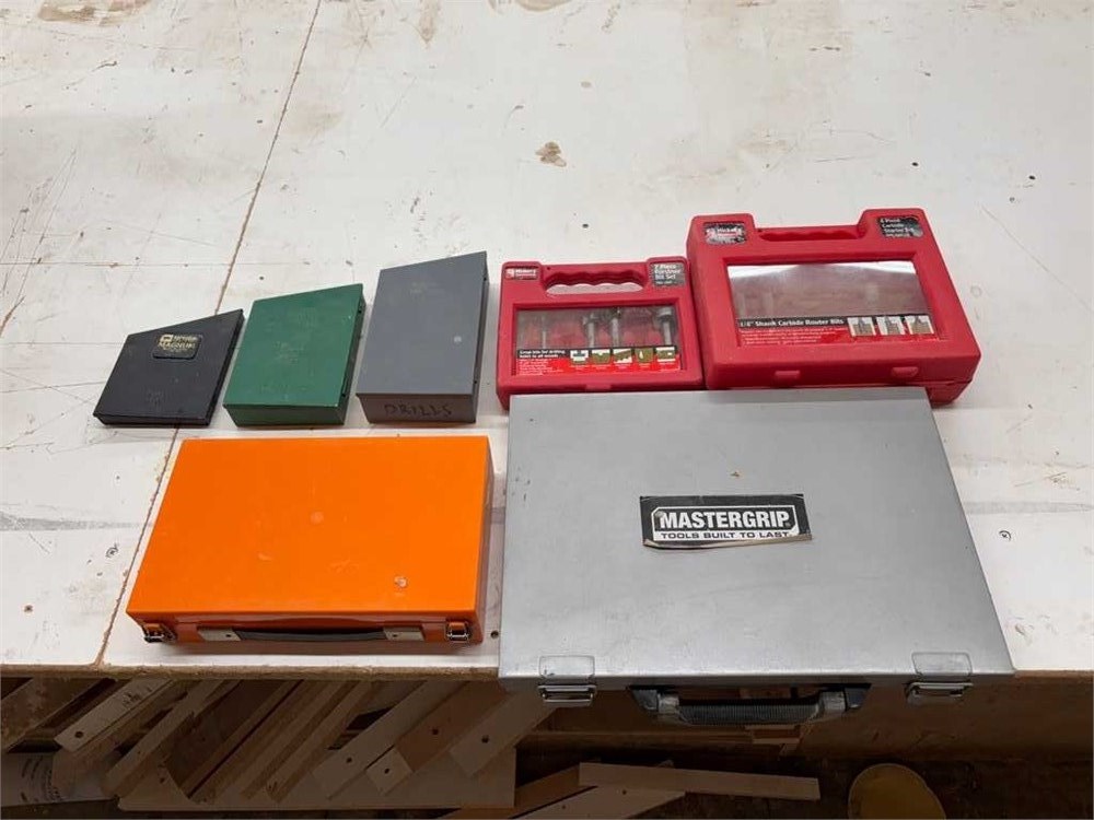 Mixed Lot of Drill Bit and Tool Sets