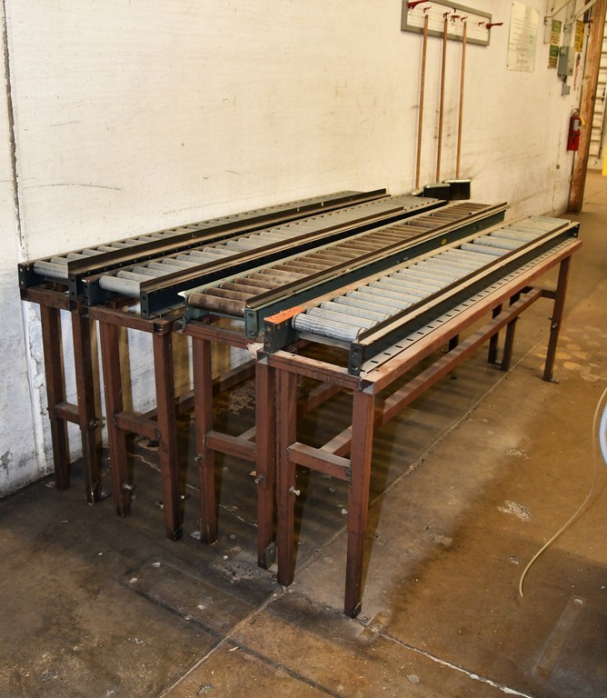 Four (4) Idle Roller Conveyors
