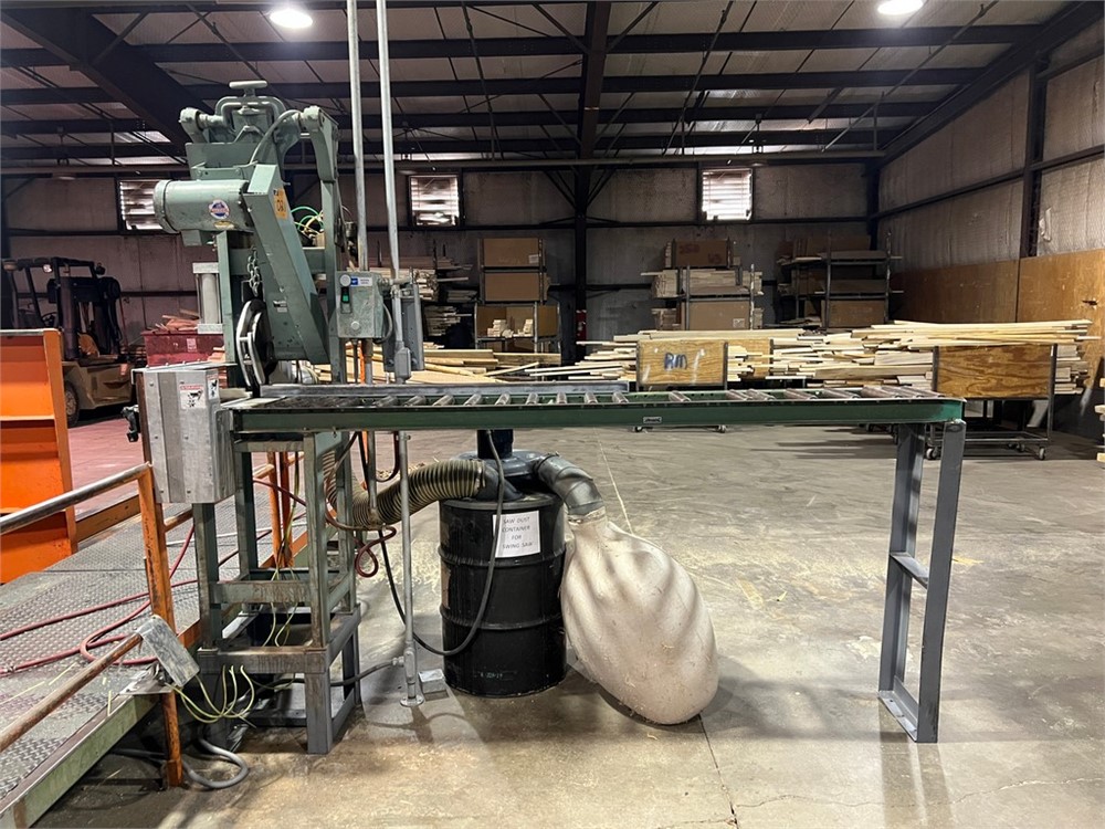 H & A "25" Swing Saw & Dust Collector