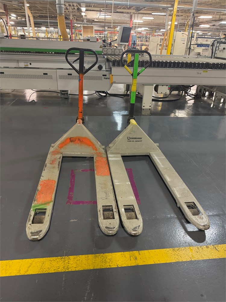 (2) Strongway Pallet Jacks