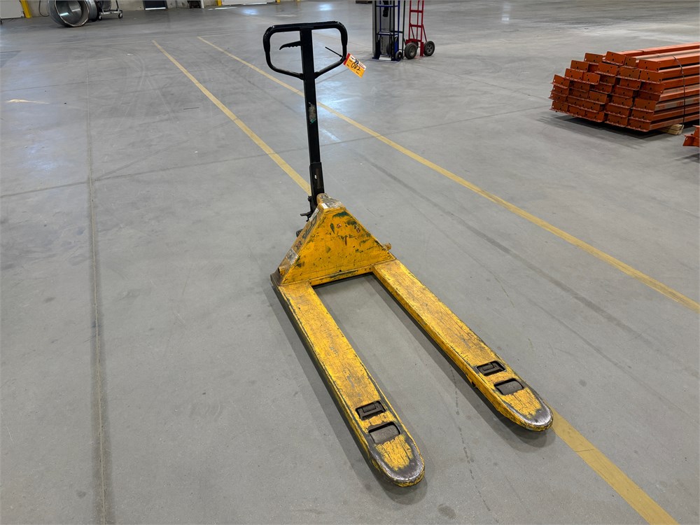 Yellow Pallet Jack