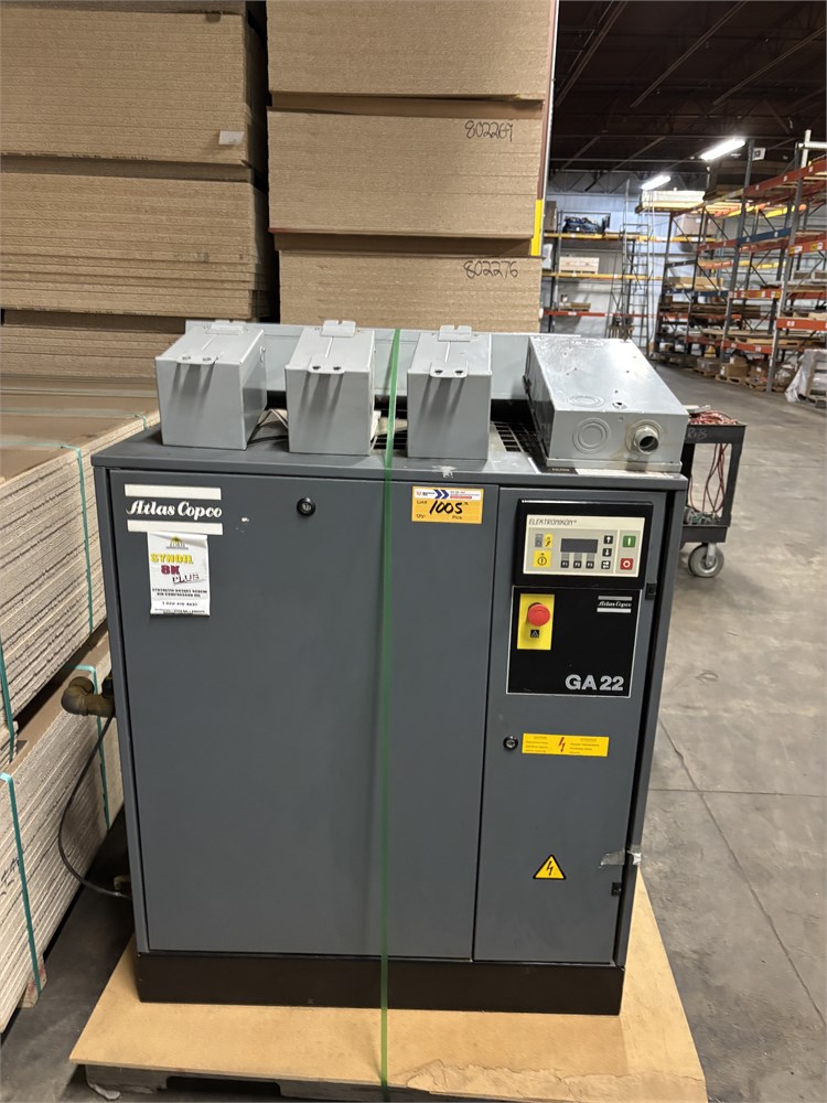 Atlas Copco "GA22" Air Compressor