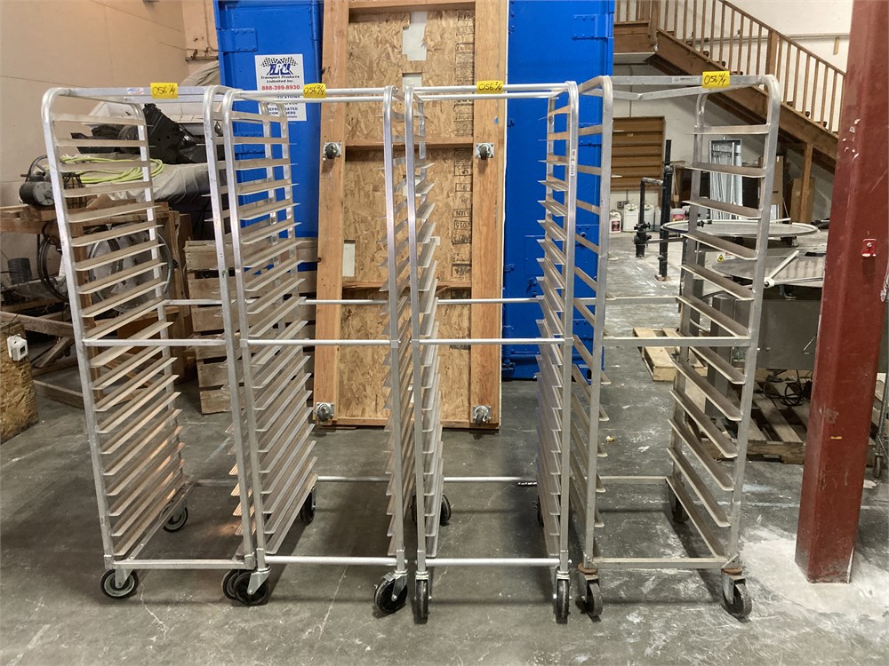 Four (4) Tray Carts