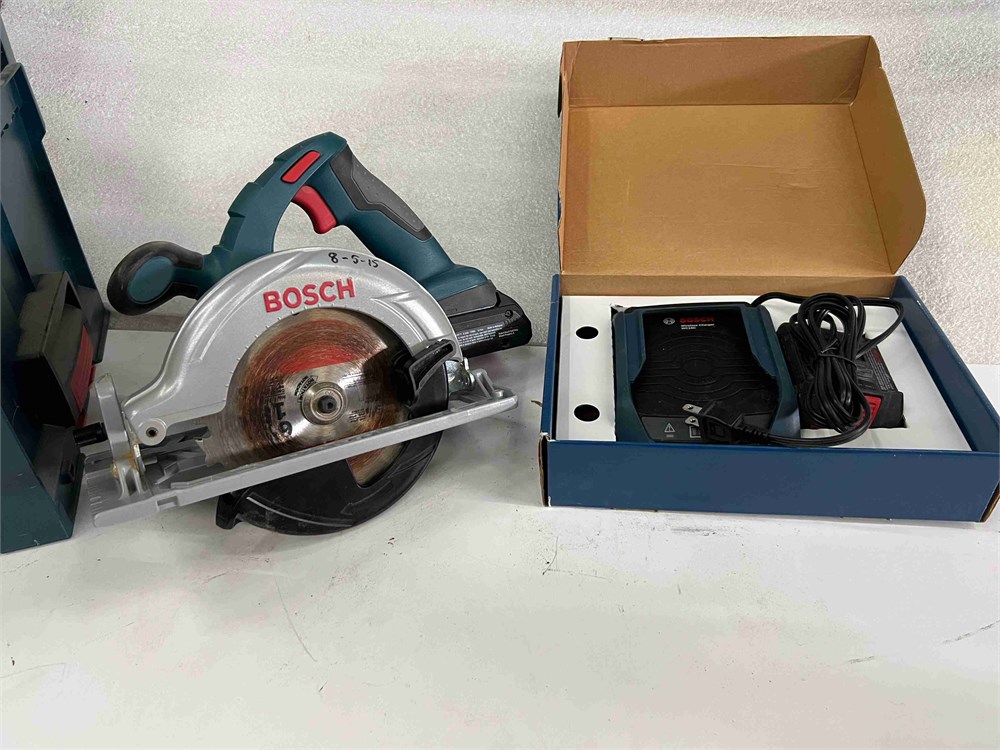 Bosch Cordless Saw & Charger