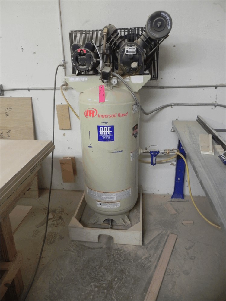 INGERSOLL RAND "2340" AIR COMPRESSOR, 5HP, 1-PHASE