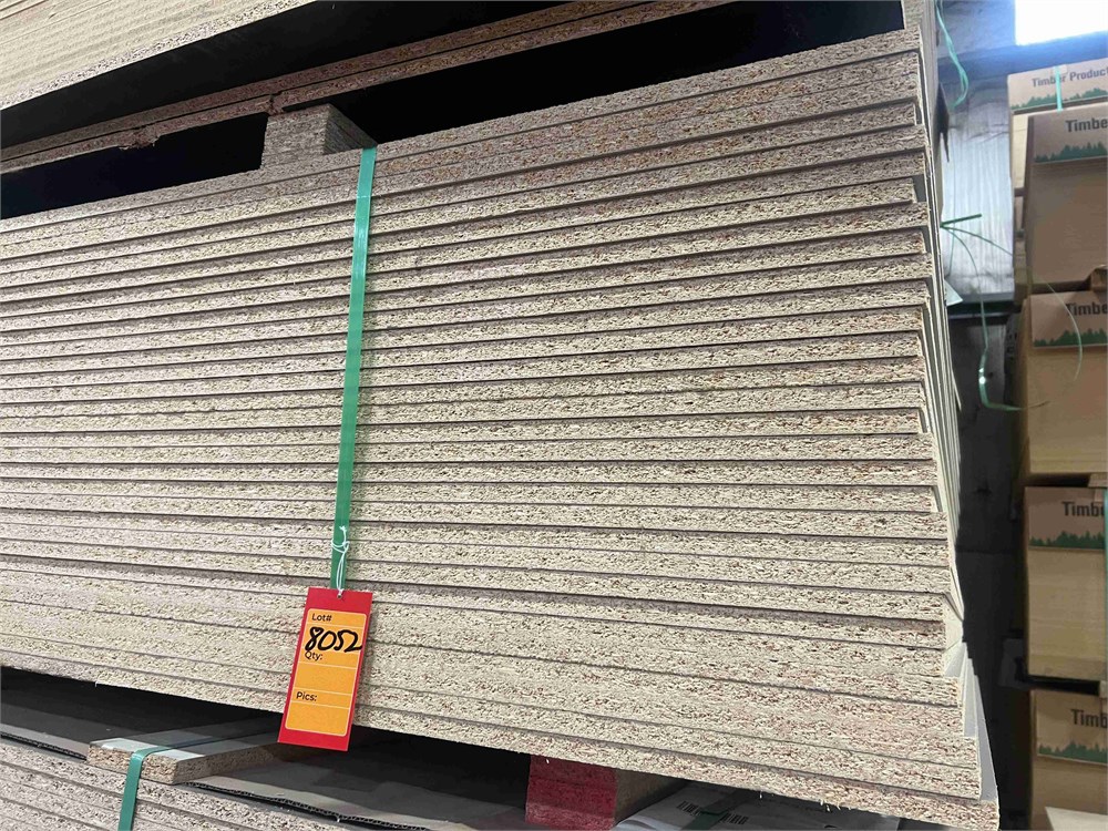 5/8" x 5' x 9' Laminated Particle Board