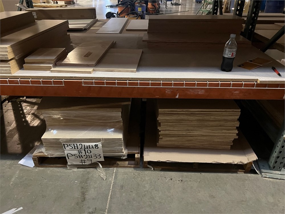 Plywood Shelves, Quantity = 120